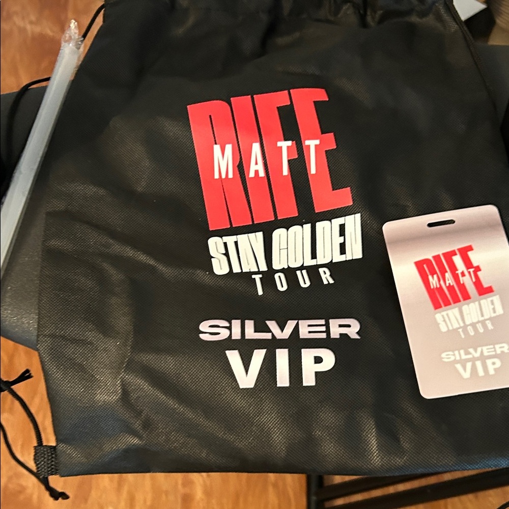 Matt Rife VIP swag bag. Never used.